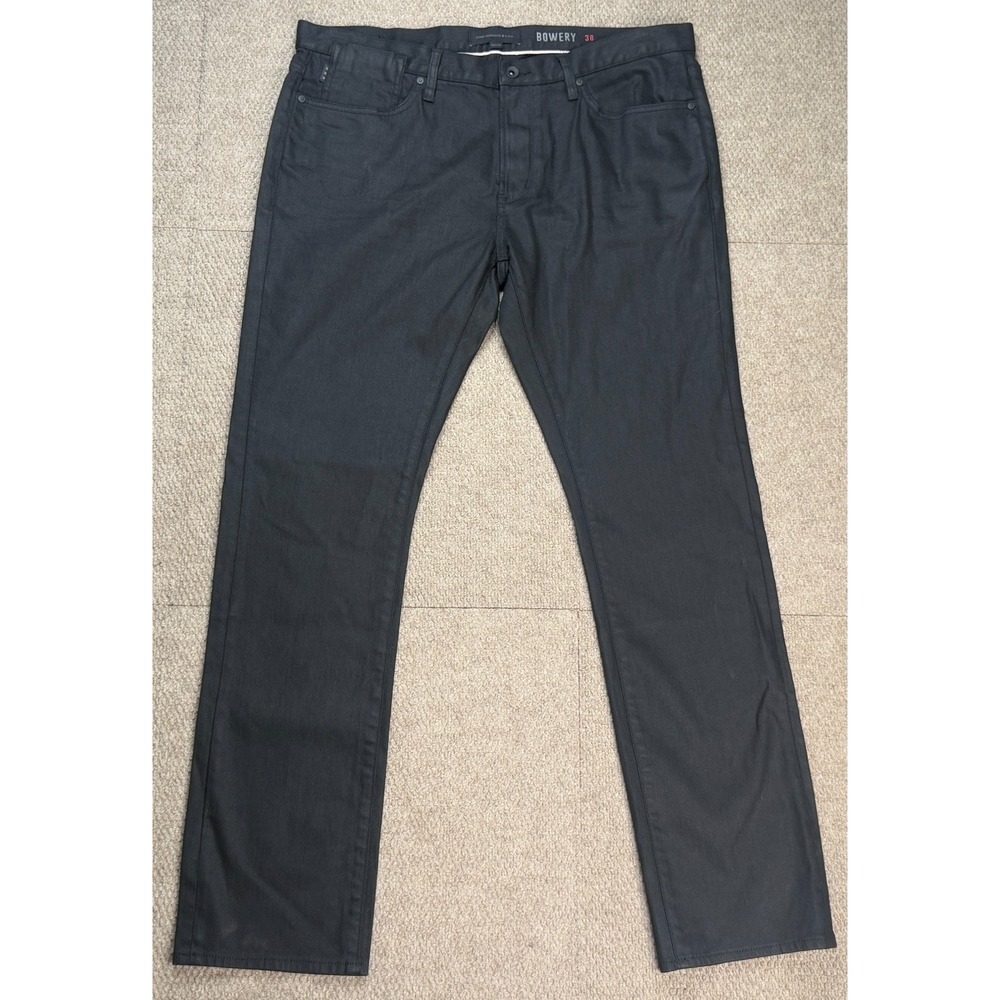 John Varvatos Bowery Men's Black 5 Pocket Jeans Size 38